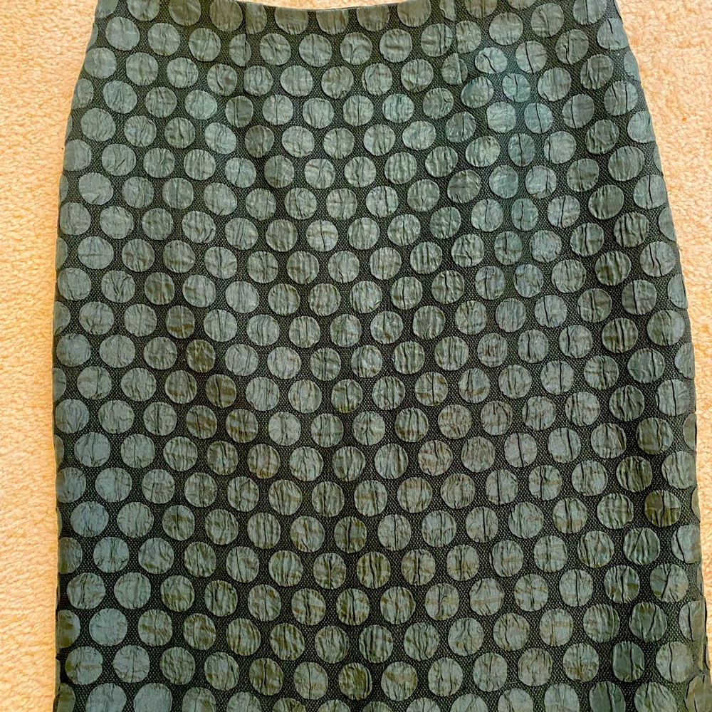 Maeve Green Silk Pencil Skirt Size 2